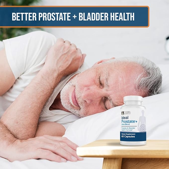 Advanced Men's Prostate Support by Ideal Prostate Plus Ultra with Reishi Mushroom, Saw Palmetto, Lycopene and More for Natural Prostate Relief*