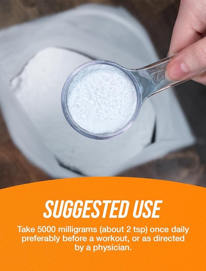 BulkSupplements.com L-Glutamine Powder - Glutamine Supplement, L-Glutamine 5000mg, L Glutamine Powder - Unflavored & Gluten Free, 5000mg per Serving, 500g (1.1 lbs) (Pack of 1)