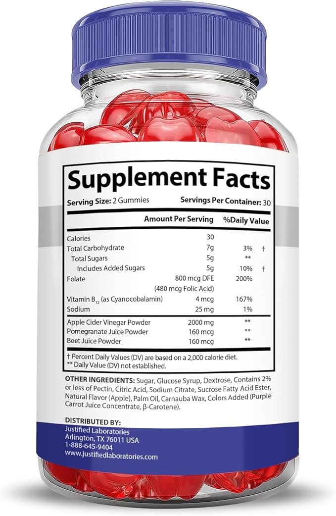 (5 Pack) Keto Thrive Keto ACV Gummies Extreme 2000MG Keto Thrive Keto Gummies Apple Cider Vinegar Formulated with Pomegranate Beet Juice Powder B12 Vegan Non GMO 300 Gummys