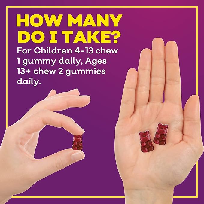 Sakoon nutrition Elderberry & Black Seed Oil Gummies for Kids, Immune Support Gummies, with Vitamin C and Zinc, Delicious Berry Flavor, 60 Gummies