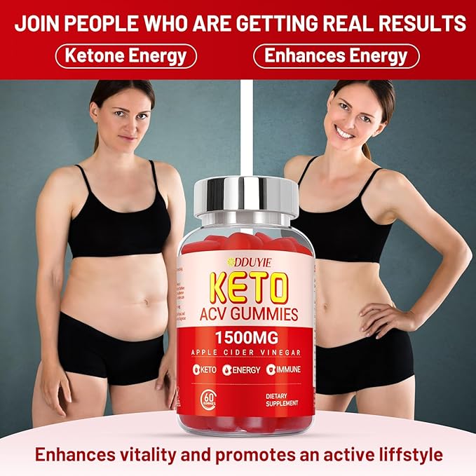 (2 Pack) Keto ACV Gummies Extreme of 1500MG, Gummies, Apple Cider Vinegar Formulated Along with Pomegranate Beet Juice Powder and B12, Vegan and Non GMO, 120 Gummys