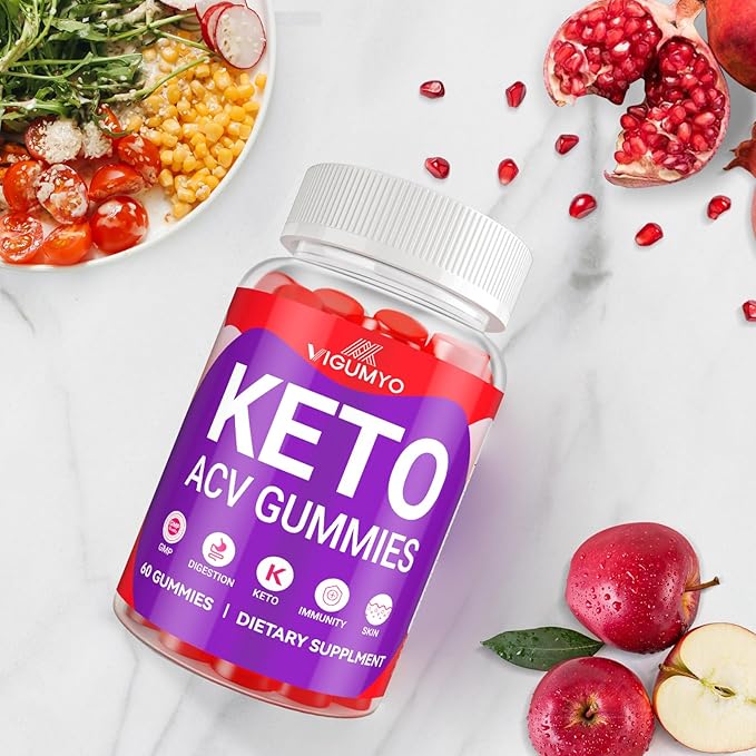 Keto ACV Gummies Keto Gummies Formulated with Pomegranate Beet Juice Powder B12 Vegan Non GMO 300 Gummies