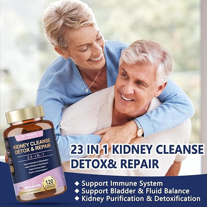 2 Packs Kidney Cleanse Detox & Repair Capsules, Chanca Piedra & Cranberry Pills for Kidney Support Supplement Extra Strength with Kidney Stones Dissolver, Urinary Tract Health for Woman
