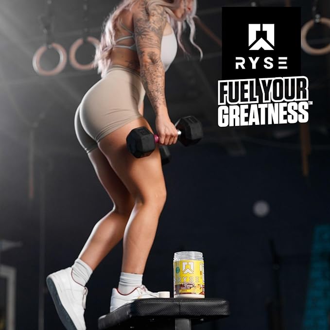 Ryse Loaded Pre Workout Powder Supplement for Men & Women | Pumps, Energy, Focus | Beta Alanine + Citrulline | 325mg Caffeine | 30 Servings (Tropical Punch)