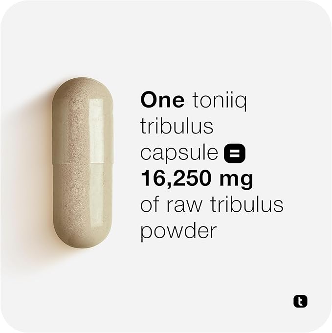 32,500mg 25:1 Concentrated Extract High Strength Tribulus Terrestris for Men - 95% Saponins - 1300mg Concentrated Extract Formula - 240 Caps
