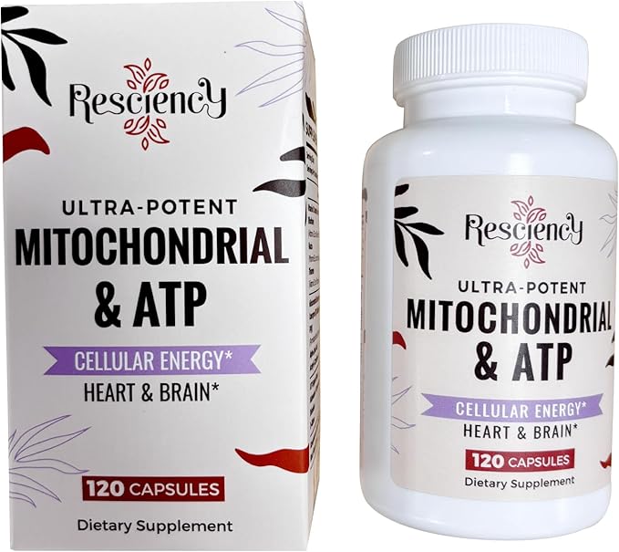 2326 MG Mitochondrial Supplements with ATP, Vitamins, CoQ10 & PQQ, More Effective Than Creatine HMB & Nitric Oxide, Energy, Endurance, Strength, Recovery & Muscle, Organic, 480 Capsules