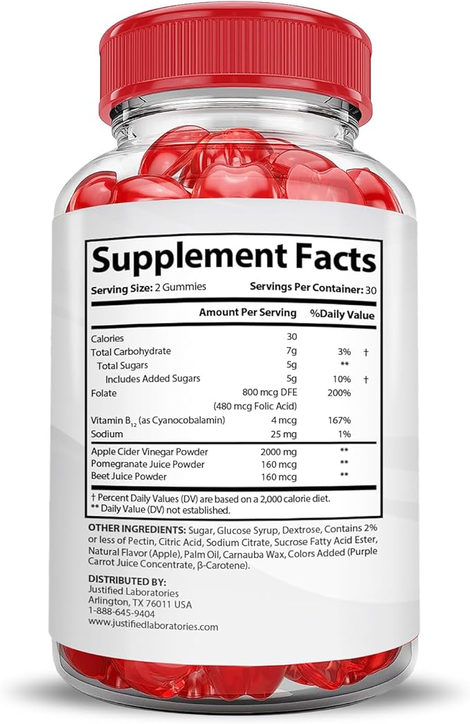 Ketosyn Keto ACV Gummies Extreme 2000MG Ketosyn Keto Gummies Apple Cider Vinegar Formulated with Pomegranate Beet Juice Powder B12 Vegan Non GMO 60 Gummys