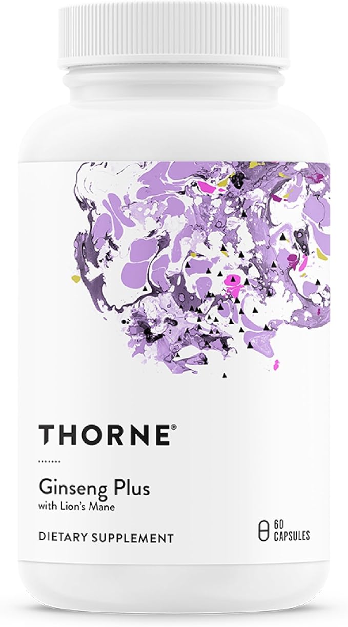 THORNE - Ginseng Plus - 60 Capsules