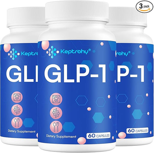 GLP-1 Support | GLP-1 Supplement, GLP Support Core with Synbiotics, Hops Extract, Eriocitrin Support GLP-1 Level Naturally, Take Before Meal, Natural GLP-1 Supplement for Women and Men - 3 Pack