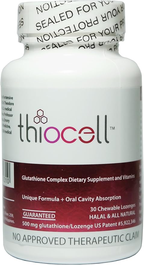 Glutathione Complex Dietary Supplement and Vitamins Skin Whitening