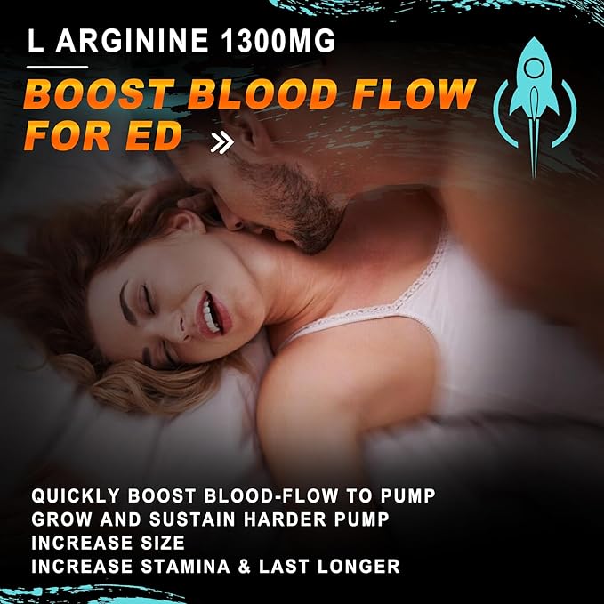 Sugar Free L Arginine Nitric Oxide Gummies 1300mg for Men & Women with L Citrulline, Beet Root, B3 | L Arginine L Citrulline Supplements for Performance, Muscle Growth & Recovery | Vegan, 120 Counts