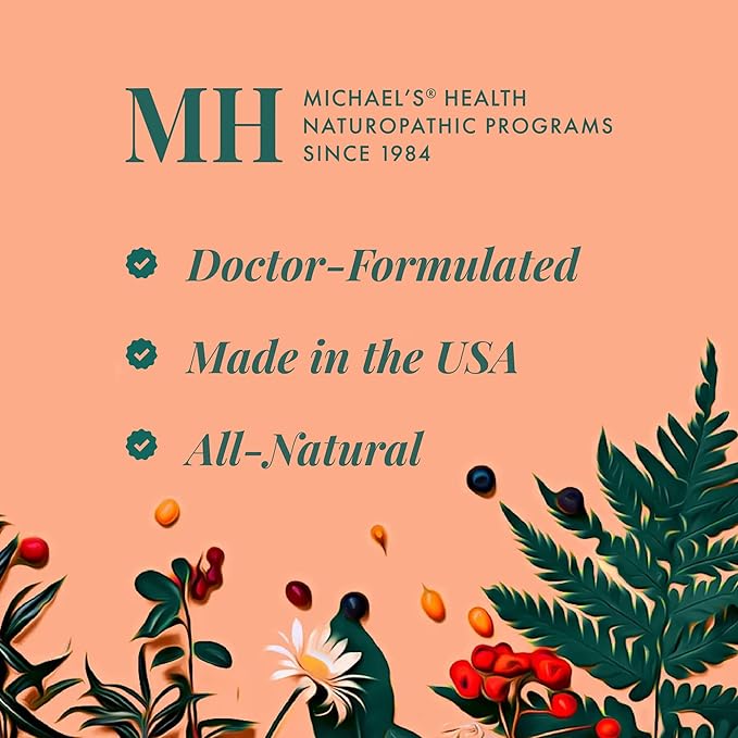 MICHAEL'S Health Naturopathic Programs Water Balance Factors - 90 Vegetarian Tablets - Helps Balance Fluid Levels - with Potassium & Vitamin B6 - Gluten Free, Kosher - 30 Servings