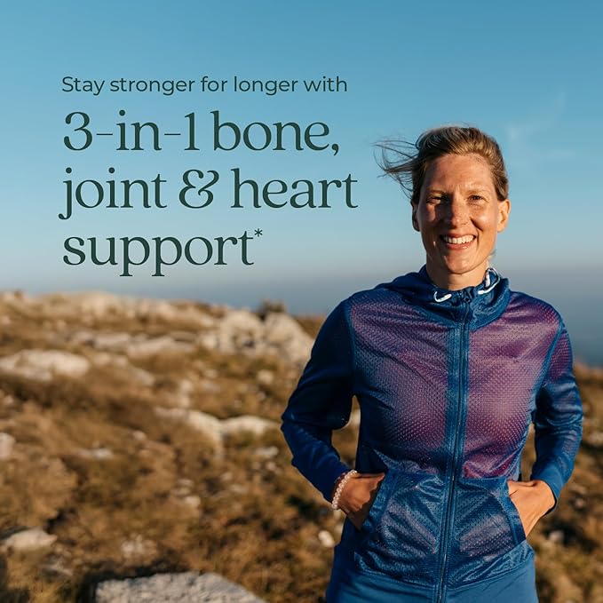 New Chapter Calcium Supplement - Bone Strength Organic Calcium with Magnesium, Vitamin D3+K2, 70+ Trace Minerals for Bone Health, Gluten Free, Easy to Swallow Slim Calcium Tablets - 180 Count