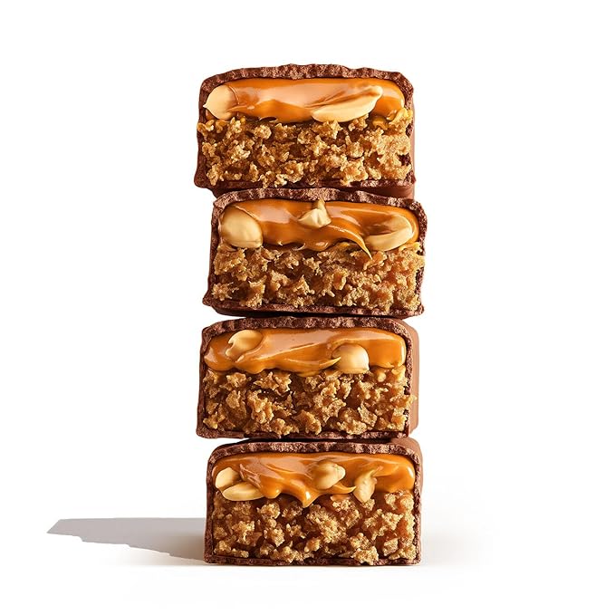 Huel Complete Nutrition Vegan Protein Bars | Peanut Caramel | 13g Protein, 27 Vitamins and Minerals, 2g Sugar, Non-GMO, 100% Plant Based Snack | 12 Pack