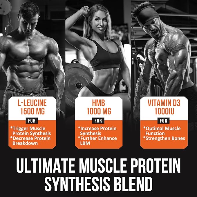 2000mg Liposomal Phosphatidic Acid Muscle Builder (PA), High Absorption Muscle Building Supplements for Men & Women | Muscle Gainer, mTOR Protein Synthesis & Lean Muscle, Strength, 4 Pack