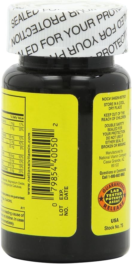 Nature's Blend NAT B MULTIVITAMIN & MIN TB, Assorted, 100 Count (Pack of 2)