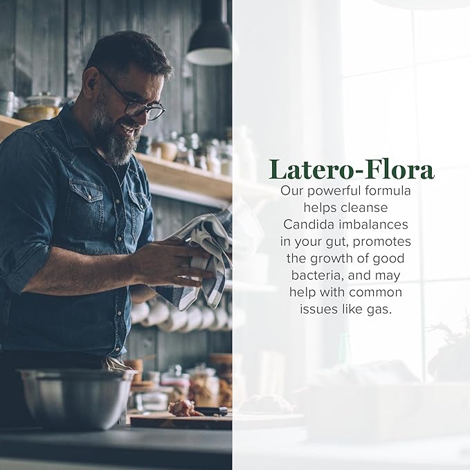 Latero-Flora Probiotic 60 count by Global Healing Center