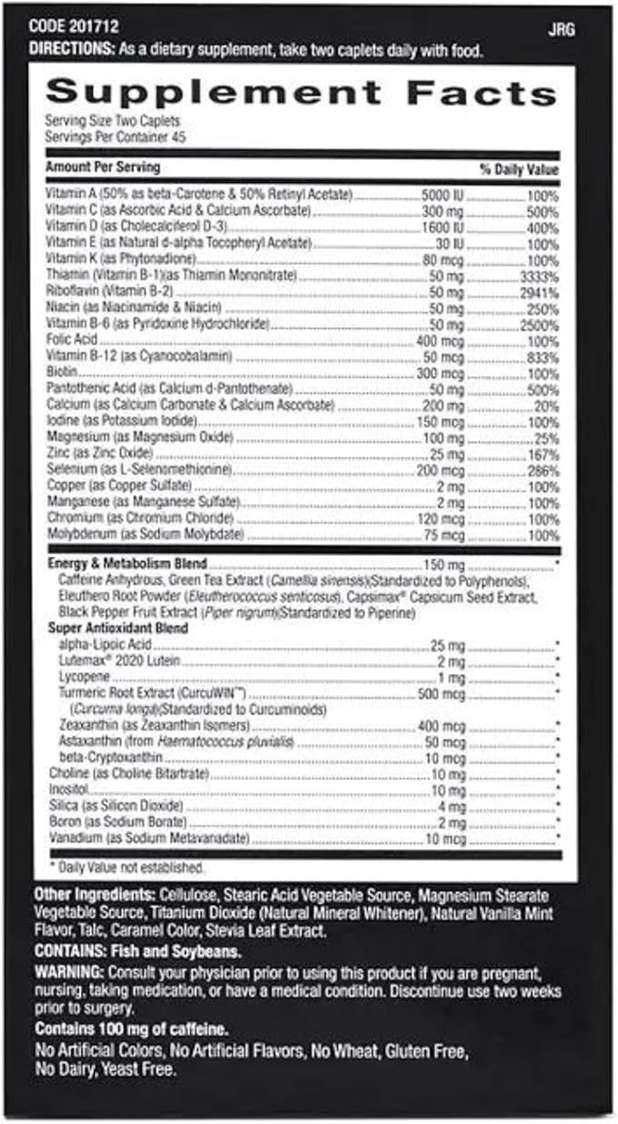 InfiniStore™ Medicine Pouch & Scented Moist Towelette Bundled with GNC Mega Men Multivitamin, Energy & Metabolism, 90 Tablets