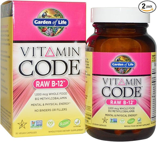 Garden of Life Vitamin Code - Vitamin B12 30 Capsules ( Multi-Pack)