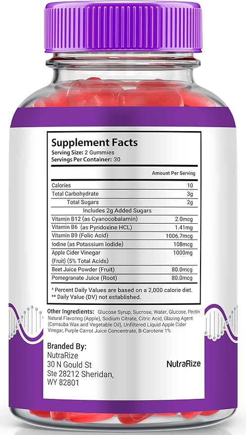 RiteLyfe Gummies, Official Rite Lyfe Blood Gummies, All Natural Stabilizer to Maintain Stable Healthy Levels and Overall Wellness, Premium Formula RiteLyfe Gomitas Review (60 Gummies)
