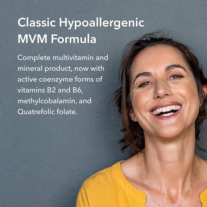 Allergy Research Group - Multi-Vi-Min Without Copper and Iron - Hypoallergenic - 150 Vegetarian Capsules