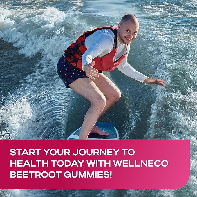 Beet Chews for High Blood Pressure 4000 mg - Beet Root Gummies with Tart Cherry Extract - Nitric Oxide Supplements - Support Cardio Health and Energy - No GMO, Pectin Based Beets - for Women and Men