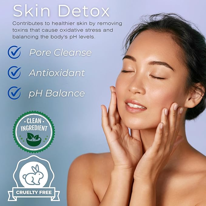 Zeolite Detox 240 Capsules - Zeolite Capsules Sorbolit Ultra FINE 1-2 µm - Zeolite Clinoptilolite Powder 95% - 3X Activated Zeolite Supplement 4 Months Supply
