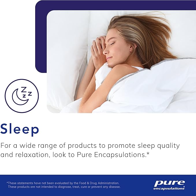 Pure Encapsulations Melatonin 3 mg - Antioxidant Supplement to Support Natural Sleeping & Relief of Occasional Sleeplessness - for Natural Sleep Support* - 60 Capsules