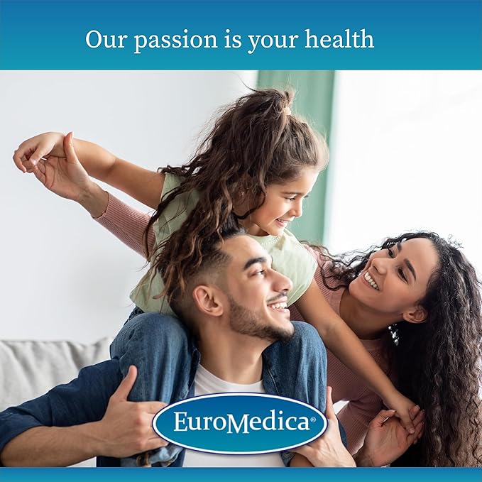 Euromedica Healthy Cholesterol and Triglycerides - 60 Capsules - Clinically Studied Amla - Supports Healthy HDL & Triglyceride Levels - Non-GMO, Vegan, Kosher - 30 Servings
