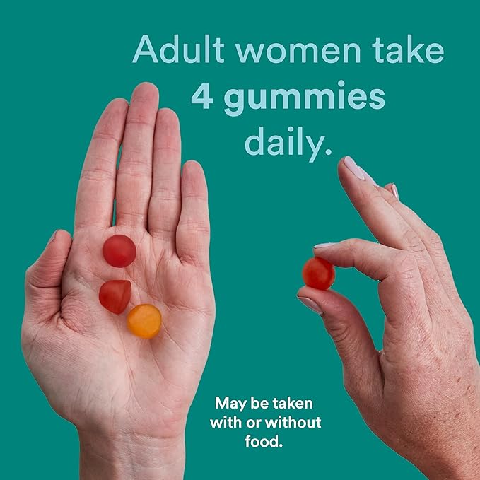 SmartyPants Prenatal Vitamins for Women, Multivitamin Gummies: Omega 3 Fish Oil (EPA/DHA), Biotin, Methylfolate, Vitamin D3, C, Vitamin B12, B6, Vitamin A, K & Zinc, 80 Count (20 Day Supply)