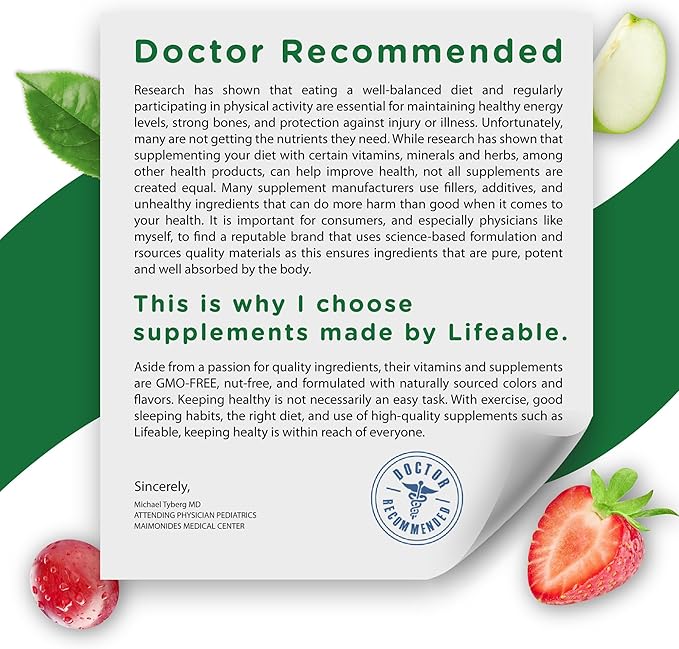 Lifeable Prenatal Multivitamin with Iron and Choline | Great Tasting prenatal Vitamins for Women | Vegetarian Non-GMO prenatal Gummies | 90 Gummies