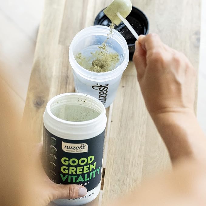 Nuzest Greens Powder Good Green Vitality – Vitamins, Minerals & Superfoods – Vegan Multivitamin Supplement (300g)