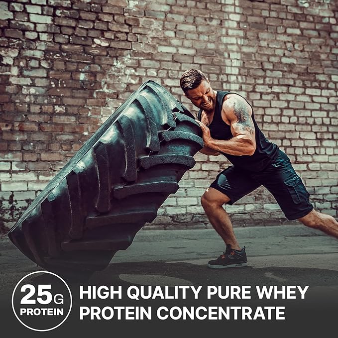 NutraBio Classic Whey Protein Powder- 25G Protein Per Scoop -No Fillers, Artificial Colors, Preservatives - Low Glycemic Index - (Chocolate Peanut Butter, 5 Pounds)