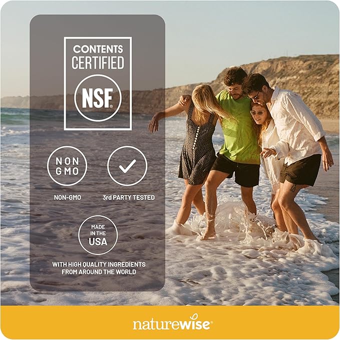 NatureWise Vitamin D3 1000iu (25 mcg) 1 Month Supply for Healthy Muscle Function, Bone Health and Immune Support, Non-GMO, Gluten Free in Cold-Pressed Olive Oil, Packaging May V, 30 Count