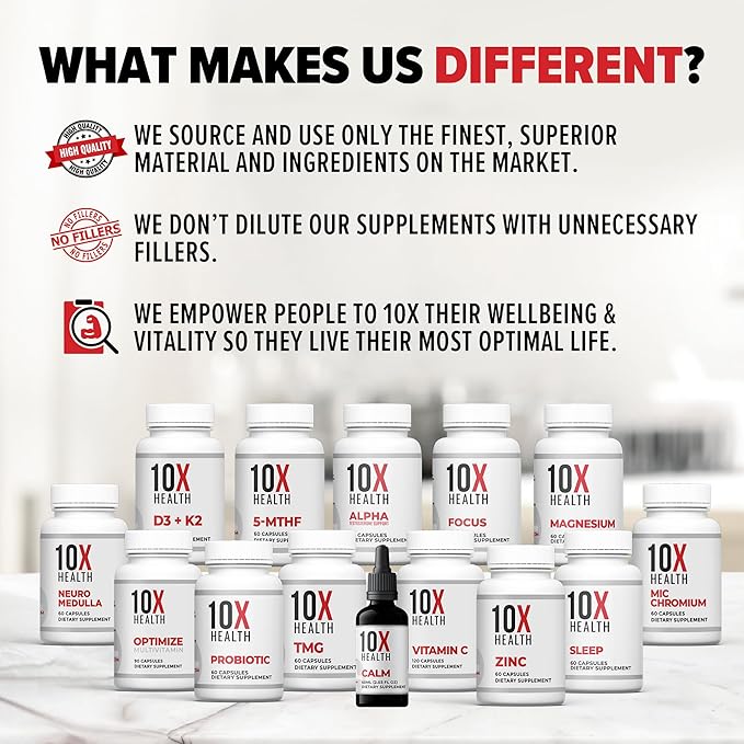 10X Health Amino Blend Tropical Orange - Contains EAA and BCAA Amino Acids Supplement - Essential Amino Acids Powder for Men and Women, Pre and Post-Workout Amino Energy Boost - 30 Servings