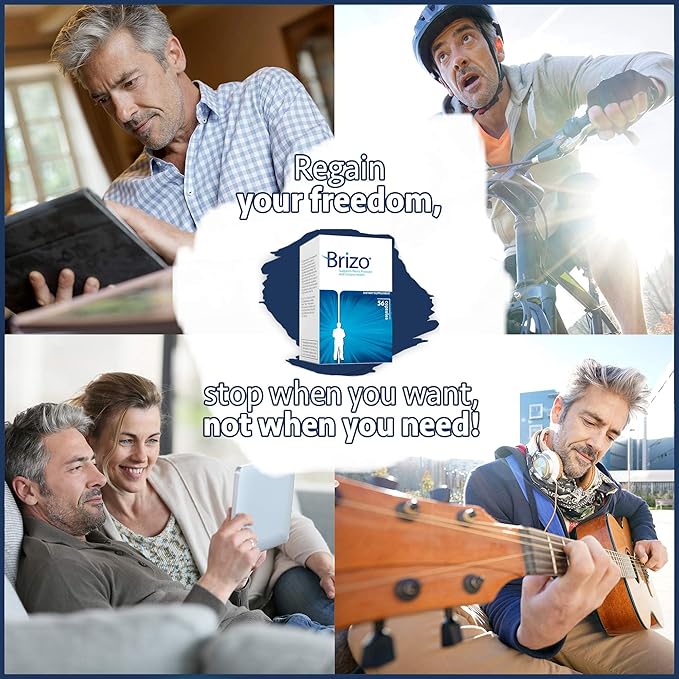 Brizo Prostate Health Supplements for Men - ProstaticSupport and Relief Formula - Herbal Capsules for Mens Urinary Health - Reduce Frequent Urination - 1 Month Supply