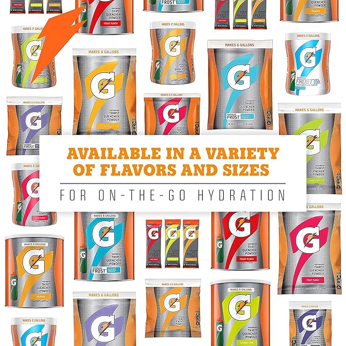 Gatorade Thirst Quencher Powder, Orange, 51oz Powder (Pack of 3)