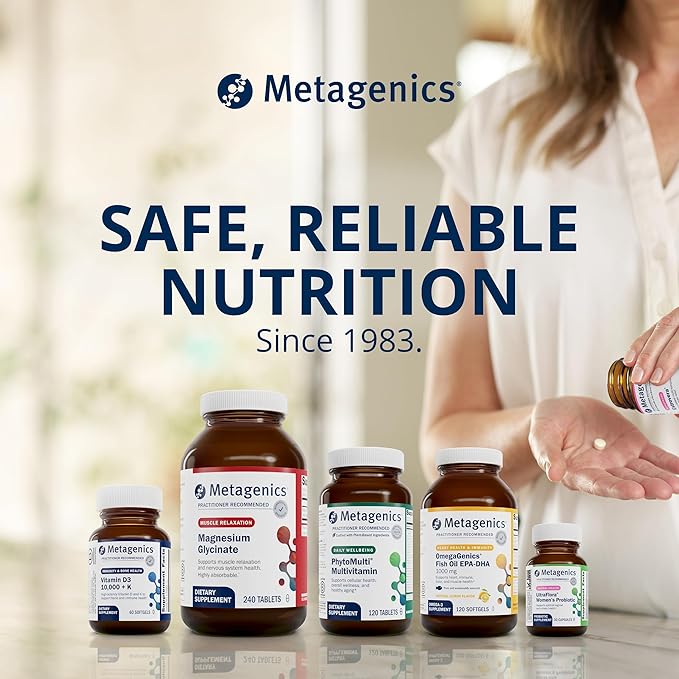 Metagenics Multigenics - Fast-Release Multivitamin & Multimineral Tablet - for Bone Health, Homocysteine Metabolism & Antioxidant Support* - Non-GMO & Gluten Free - 180 Tablets