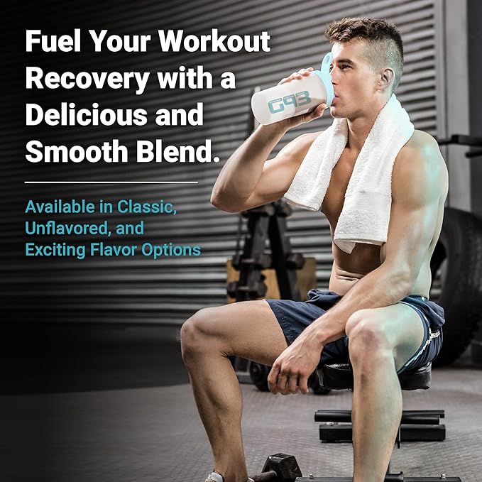 Unflavored Protein Powder - New Formula - Lactose-Free, Gluten-Free, & Non-GMO Whey Isolate Supplement Shake (3rd Generation, 30 Servings)
