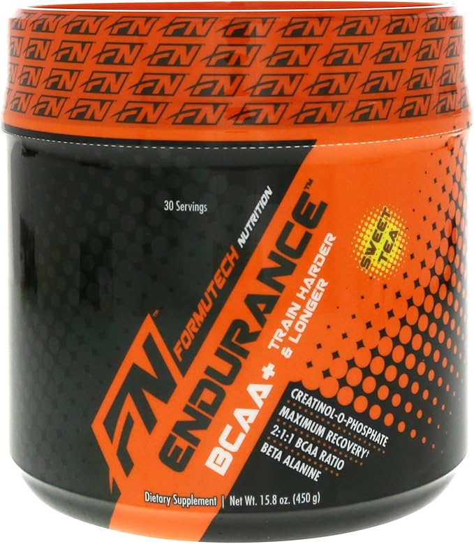 Endurance 2:1:1 BCAA + Train Harder & Longer Maximum Recovery 30 Servings (Southern Sweet Tea)