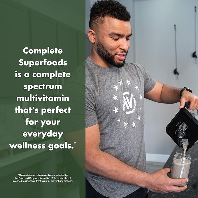 Complete Superfoods, Complete Spectrum Multivitamin, Greens and Reds Blend, Enzymes, Probiotics (Raspberry Pomegranate, 30 Stick Packs)