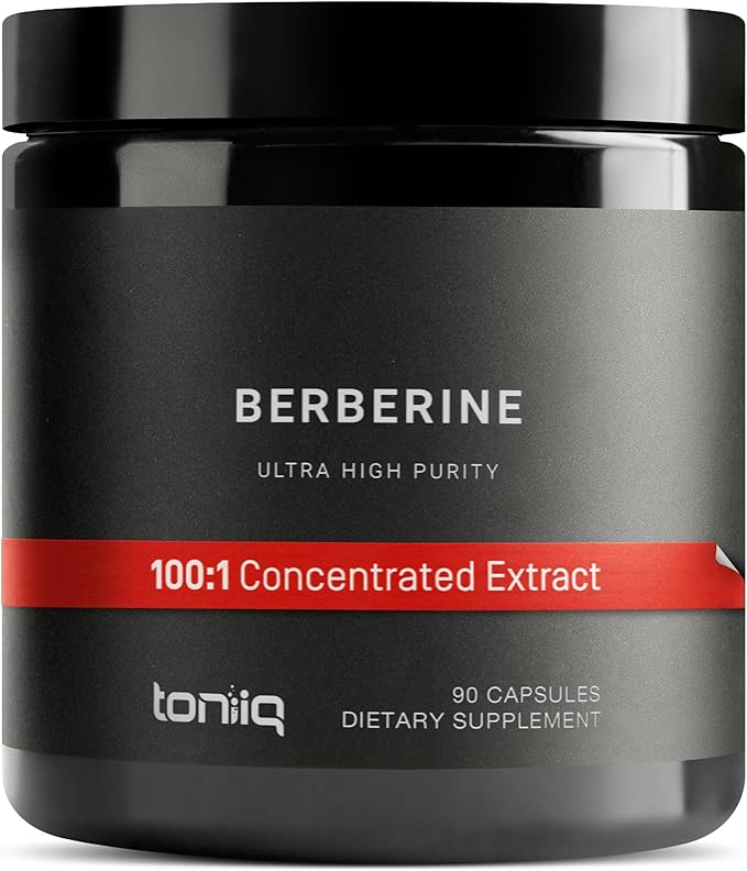 Ultra High Strength Berberine HCl 500mg from The Himalayas - Berberine Supplement - 97% Tested Purity Extract - Wild Harvested - Concentrated Berberine 500mg Supplements -90 Veggie Capsules