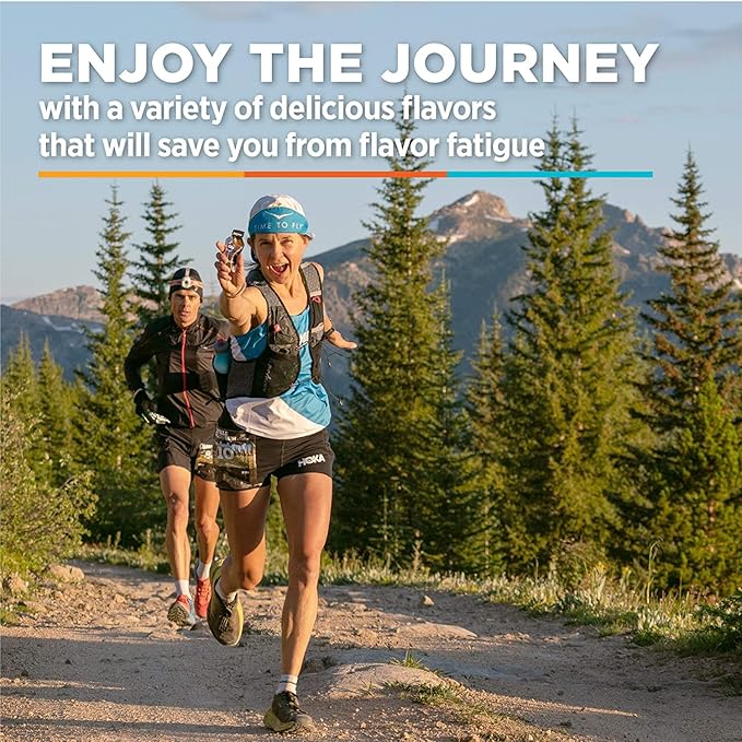 GU Energy Roctane Ultra Endurance Energy Gel, Vegan, Gluten-Free, Kosher, and Dairy-Free On-The-Go Sports Nutrition for Running, Biking, Hiking or Skiing, Vanilla Orange (24 Packets)