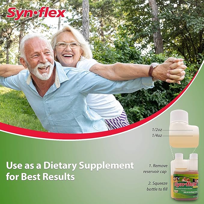1500 - Liquid Glucosamine Juice Formula - Helps Support Joint, Cartilage Health - Chondroitin Sulfate Drink Supplement for Men, Women - Mandarin Orange Flavor (32 Day Supply)
