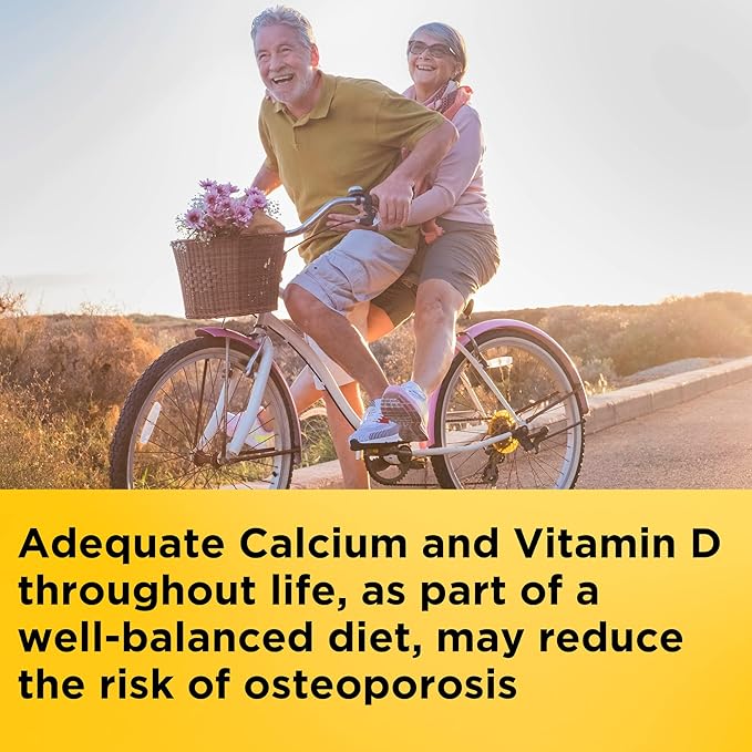 Nature Made Calcium 600 mg with Vitamin D3, Dietary Supplement for Bone Support, 220 Tablets (pack of 1)
