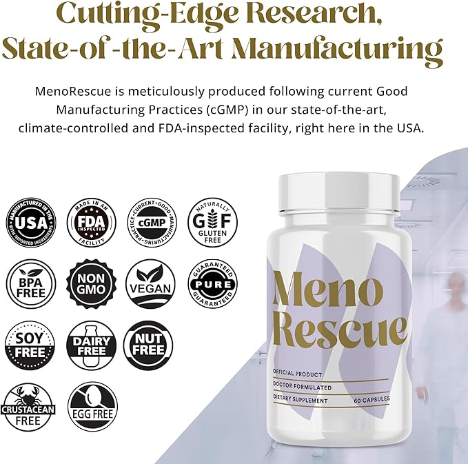 Menopause Supplements for Women - All Stage Meno Relief for Hot Flashes - Women's Hormone Support - Complete Menopause Relief - Menopause Support for Over 50 - Happy Natural Harmony Formula - 3 Pack