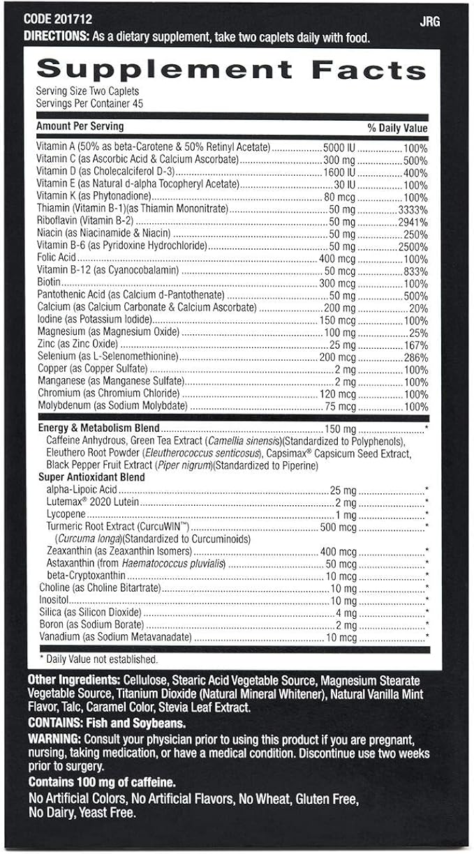 GNC Mega Men Energy Metabolism 90 Caplets