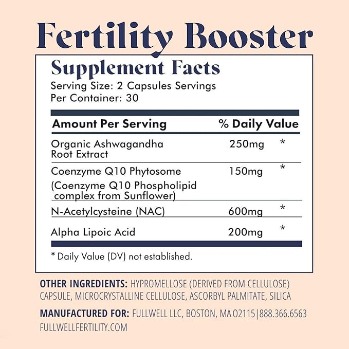 Fertility Trio | Prenatal Vitamin + DHA & Fertility Booster | Choline, Folate, Omega 3, Ashwagandha, 26+ Vital Nutrients | Dietitian-formulated, Non-GMO, 3rd Party Tested, 30 Servings