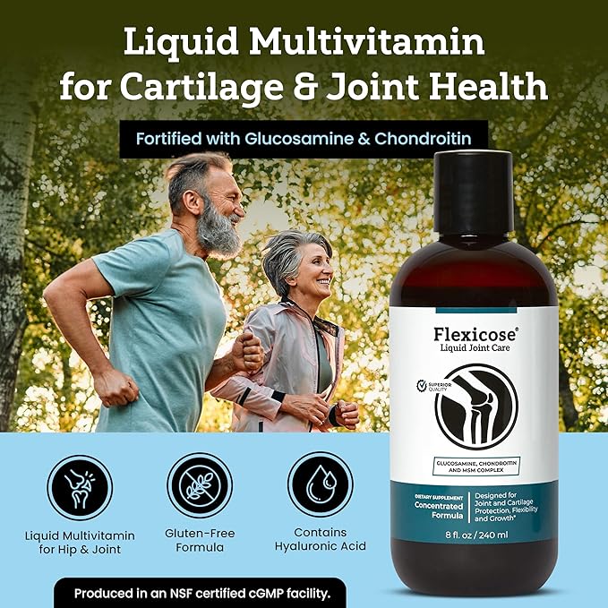 Liquid JointCare - Joint Health, Cartilage Protection, Flexibility & Growth (8 oz.)