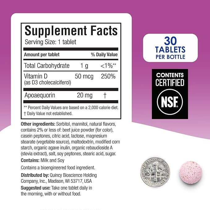 Prevagen Extra Strength 20mg, 30 Chewables|Mixed Berry-2 Pack|with Apoaequorin & Vitamin D with Attractive and Stackable Prevagen Storage Box